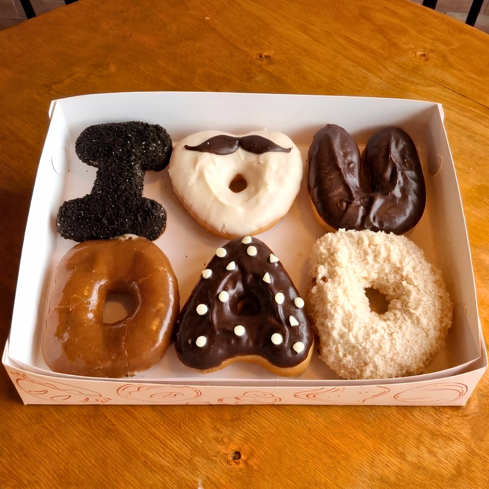 Dad's Day Special (Letter doughnuts)